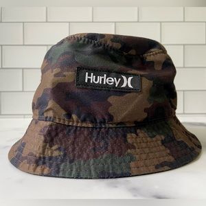 Hurley toddler boys camo UPF 50+ bucket hat